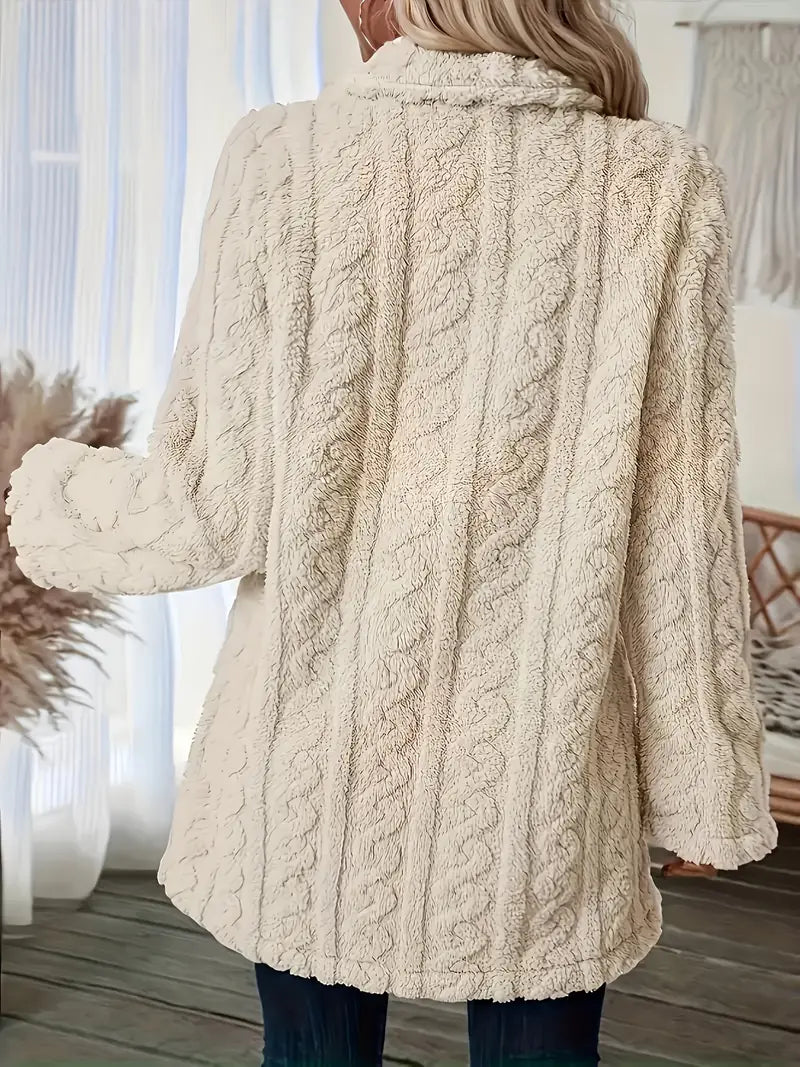 Seraphina I Manteau d'hiver texturé